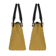 Load image into Gallery viewer, Yellow Star PU Leather Handbag-Small (Model 1747)