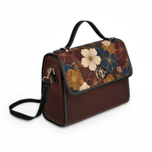 Load image into Gallery viewer, Flower Flap Waterproof Canvas Bag