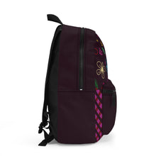 Load image into Gallery viewer, A Splash of Purple Floral Backpack