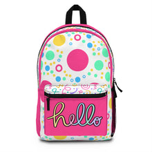 Load image into Gallery viewer, Hello Backpack