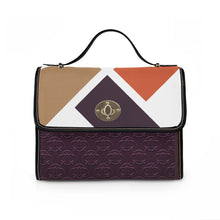 Load image into Gallery viewer, Purple explosion Waterproof Canvas Bag