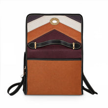 Load image into Gallery viewer, Brown Waterfall Waterproof Canvas Bag