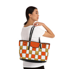 Load image into Gallery viewer, Orange Crush PU Leather Shoulder Bag