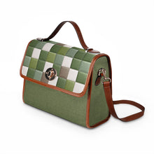 Load image into Gallery viewer, Wild Green Run Waterproof Canvas Bag