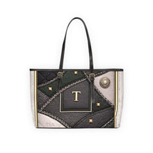 Load image into Gallery viewer, Black Tea 22 PU Leather Shoulder Bag