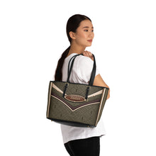 Load image into Gallery viewer, Green Splash 6 PU Leather Shoulder Bag