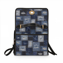 Load image into Gallery viewer, Ripped Jean Waterproof Canvas Bag