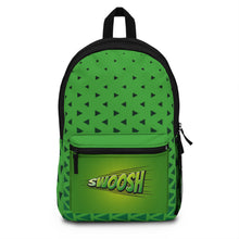 Load image into Gallery viewer, Green Swoosh Backpack
