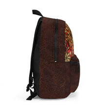 Load image into Gallery viewer, Old Brown Flower Bag Backpack