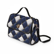 Load image into Gallery viewer, Blue Explosion Waterproof Canvas Bag
