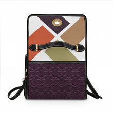 Load image into Gallery viewer, Purple explosion Waterproof Canvas Bag