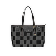 Load image into Gallery viewer, Marching Gray PU Leather Shoulder Bag