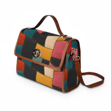 Load image into Gallery viewer, Big Teal Waterproof Canvas Bag