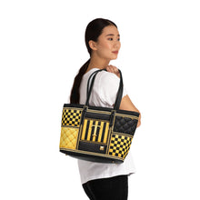 Load image into Gallery viewer, Yellow Zebra PU Leather Shoulder Bag