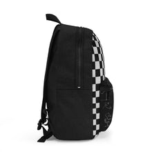Load image into Gallery viewer, Checkered Stick Figure Backpack