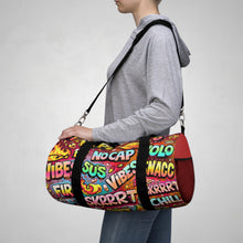 Load image into Gallery viewer, Just Vibes Youth Duffel Bag