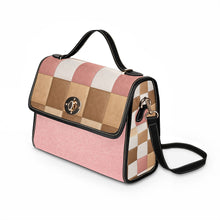 Load image into Gallery viewer, Brown 4 Pink Waterproof Canvas Bag