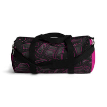Load image into Gallery viewer, Glowing Pink Travel Duffel Bag