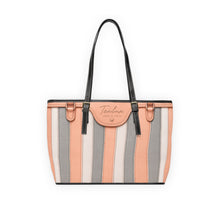 Load image into Gallery viewer, Pink Grey Tea PU Leather Shoulder Bag