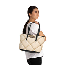 Load image into Gallery viewer, Smooth Cream PU Leather Shoulder Bag