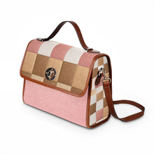 Load image into Gallery viewer, Brown 4 Pink Waterproof Canvas Bag