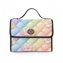 Load image into Gallery viewer, Big Flower Run Waterproof Canvas Bag