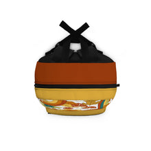 Load image into Gallery viewer, Yellow Wild Mushroom Backpack