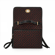 Load image into Gallery viewer, Dark Maze Waterproof Canvas Bag