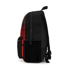 Load image into Gallery viewer, Red Plaid Back in the Day Backpack
