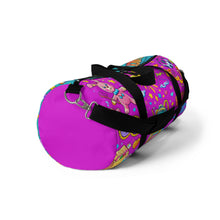 Load image into Gallery viewer, Double Purple Trouble Youth Duffel Bag
