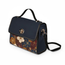 Load image into Gallery viewer, Blue Flower Spread Waterproof Canvas Bag