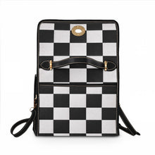 Load image into Gallery viewer, Just Checks Waterproof Canvas Bag