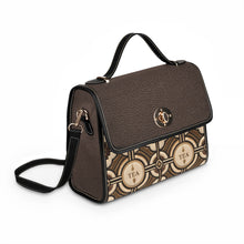 Load image into Gallery viewer, Brown Curiosity Waterproof Canvas Bag
