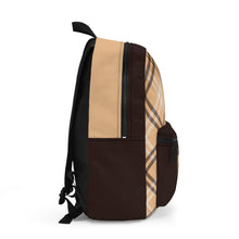 Load image into Gallery viewer, Just Me Creations Brown Style Backpack