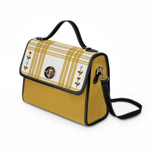 Load image into Gallery viewer, Two Flowers Waterproof Canvas Bag