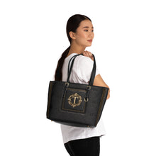 Load image into Gallery viewer, Diamond Tea PU Leather Shoulder Bag