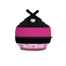 Load image into Gallery viewer, Cute Panda Glitter Backpack - Pink Polka Dot Design