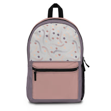 Load image into Gallery viewer, Swirl Purple Backpack
