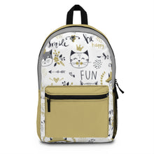 Load image into Gallery viewer, Fun Cat Backpack