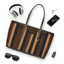Load image into Gallery viewer, Traveling Brown Tea PU Leather Shoulder Bag