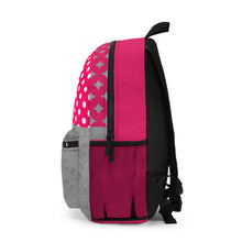 Load image into Gallery viewer, Pink Polk-a-Dot Backpack