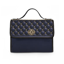 Load image into Gallery viewer, Blue Antique Waterproof Canvas Bag