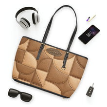 Load image into Gallery viewer, Brown Flow PU Leather Shoulder Bag