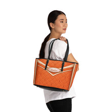 Load image into Gallery viewer, Orange Journey PU Leather Shoulder Bag