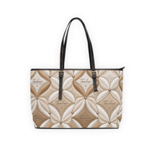 Load image into Gallery viewer, Tan Tea Design PU Leather Shoulder Bag