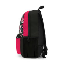 Load image into Gallery viewer, Floral Pattern Burst of Color Backpack - Cute & Colorful Design for School and Everyday Use