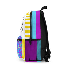 Load image into Gallery viewer, Fun Colorful Duck Backpack for Kids to Color | Vibrant School Bag with Bubble Design