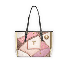 Load image into Gallery viewer, Pink Flowing Tea PU Leather Shoulder Bag