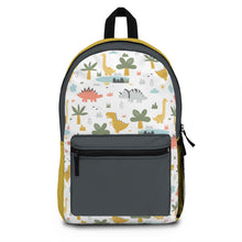Load image into Gallery viewer, Dinosaur Fun Print Backpack for Kids - Fun and Colorful School Bag