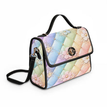 Load image into Gallery viewer, Big Flower Run Waterproof Canvas Bag
